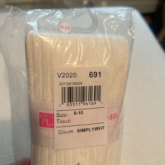 Children’s Place girls sparkly tights size 8-10 - Picture 2 of 2